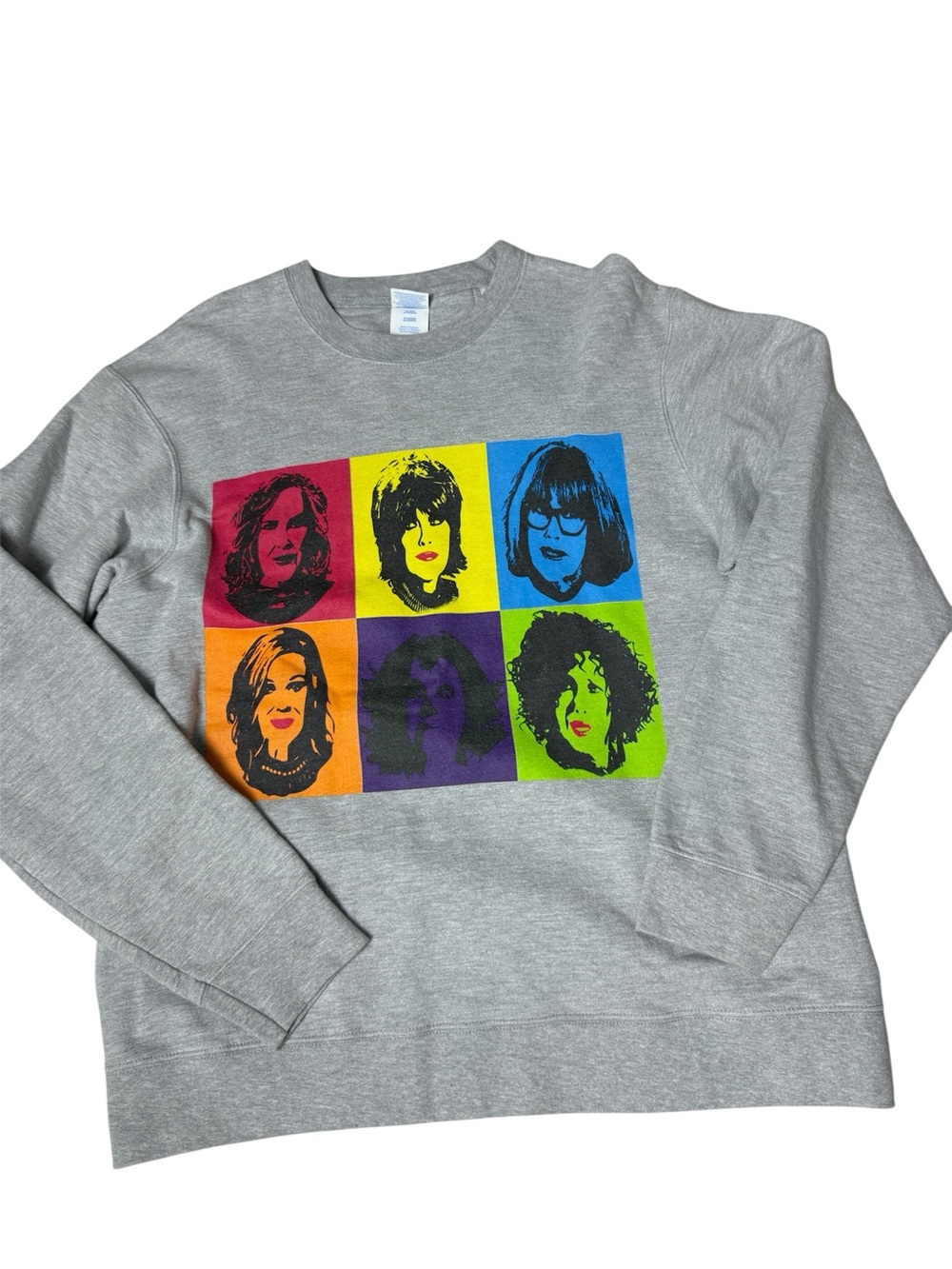 Catherine O'Hara Crewneck sweatshirt Warhol style pop art graphic